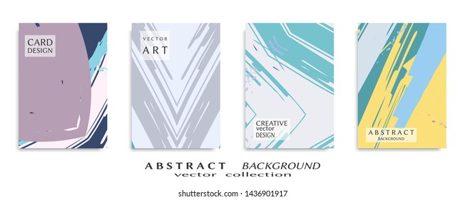 Abstract universal grunge art texture, web header template. Collage page, design for card, invitation, brochure brush strokes style, banner idea, book cover, booklet print, flyer sheet a4
