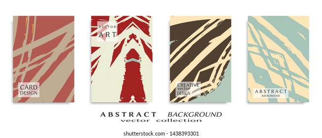 Abstract universal grunge art texture, web header template. Collage page, design for card, invitation, brochure brush strokes style, banner idea, book cover, booklet print, flyer sheet a4