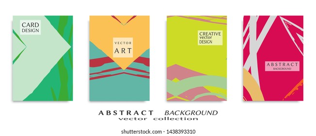 Abstract universal grunge art texture, web header template. Collage page, design for card, invitation, brochure brush strokes style, banner idea, book cover, booklet print, flyer sheet a4
