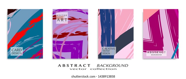 Abstract universal grunge art texture, web header template. Collage page, design for card, invitation, brochure brush strokes style, banner idea, book cover, booklet print, flyer sheet a4