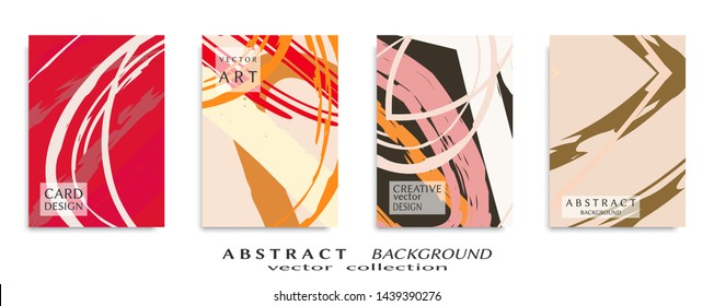 Abstract universal grunge art texture, web header template. Collage page, design for card, invitation, brochure brush strokes style, banner idea, book cover, booklet print, flyer sheet a4