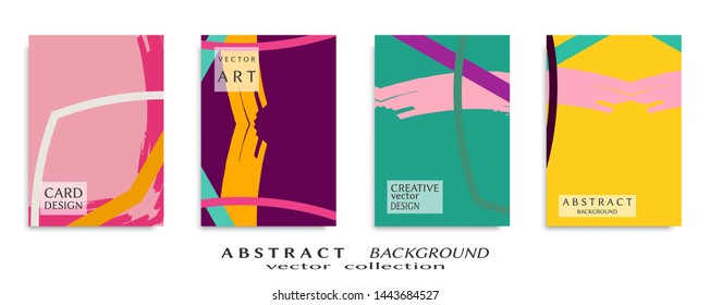 Abstract universal grunge art texture, web header template. Collage page, design for card, invitation, brochure brush strokes style, banner idea, book cover, booklet print, flyer sheet a4