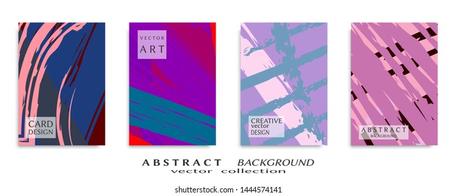 Abstract universal grunge art texture, web header template. Collage page, design for card, invitation, brochure brush strokes style, banner idea, book cover, booklet print, flyer sheet a4