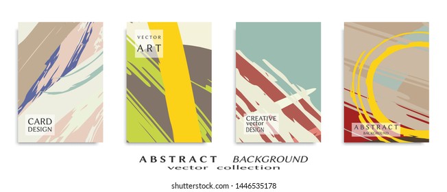 Abstract universal grunge art texture, web header template. Collage page, design for card, invitation, brochure brush strokes style, banner idea, book cover, booklet print, flyer sheet a4