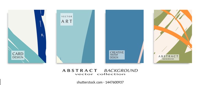 Abstract universal grunge art texture, web header template. Collage page, design for card, invitation, brochure brush strokes style, banner idea, book cover, booklet print, flyer sheet a4