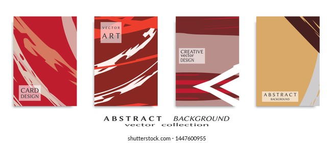 Abstract universal grunge art texture, web header template. Collage page, design for card, invitation, brochure brush strokes style, banner idea, book cover, booklet print, flyer sheet a4