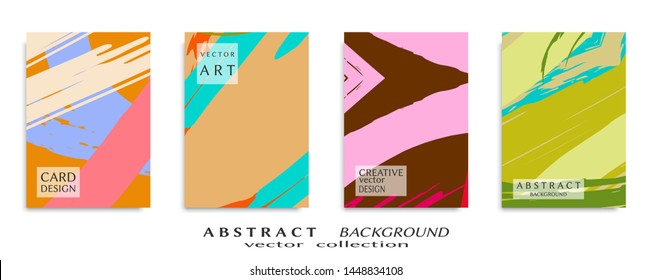 Abstract universal grunge art texture, web header template. Collage page, design for card, invitation, brochure brush strokes style, banner idea, book cover, booklet print, flyer sheet a4