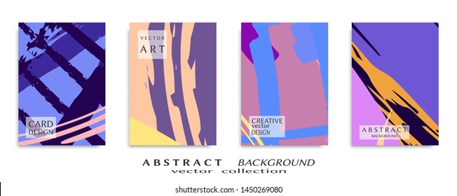 Abstract universal grunge art texture, web header template. Collage page, design for card, invitation, brochure brush strokes style, banner idea, book cover, booklet print, flyer sheet a4