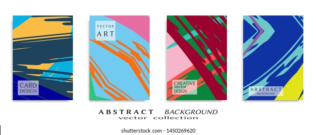 Abstract universal grunge art texture, web header template. Collage page, design for card, invitation, brochure brush strokes style, banner idea, book cover, booklet print, flyer sheet a4