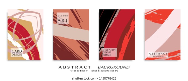 Abstract universal grunge art texture, web header template. Collage page, design for card, invitation, brochure brush strokes style, banner idea, book cover, booklet print, flyer sheet a4