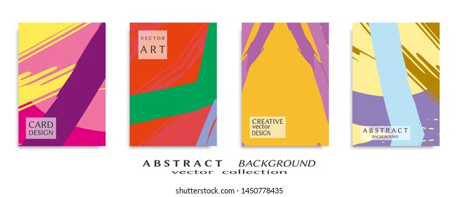 Abstract universal grunge art texture, web header template. Collage page, design for card, invitation, brochure brush strokes style, banner idea, book cover, booklet print, flyer sheet a4