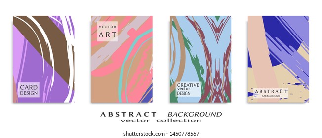 Abstract universal grunge art texture, web header template. Collage page, design for card, invitation, brochure brush strokes style, banner idea, book cover, booklet print, flyer sheet a4
