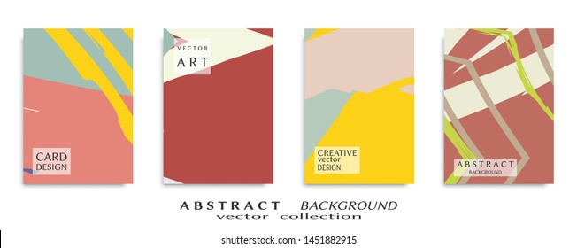 Abstract universal grunge art texture, web header template. Collage page, design for card, invitation, brochure brush strokes style, banner idea, book cover, booklet print, flyer sheet a4