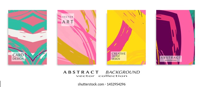 Abstract universal grunge art texture, web header template. Collage page, design for card, invitation, brochure brush strokes style, banner idea, book cover, booklet print, flyer sheet a4