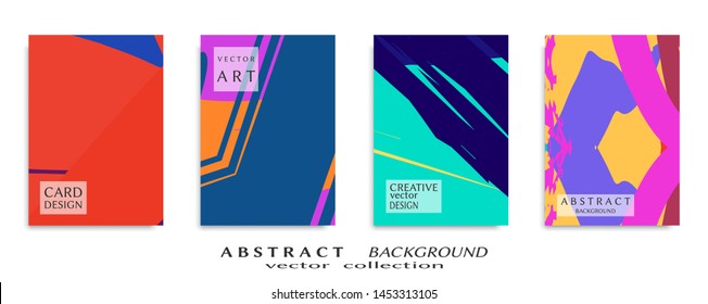 Abstract universal grunge art texture, web header template. Collage page, design for card, invitation, brochure brush strokes style, banner idea, book cover, booklet print, flyer sheet a4