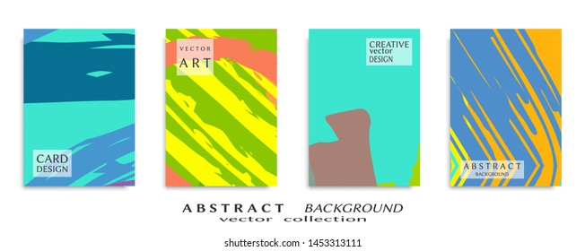 Abstract universal grunge art texture, web header template. Collage page, design for card, invitation, brochure brush strokes style, banner idea, book cover, booklet print, flyer sheet a4