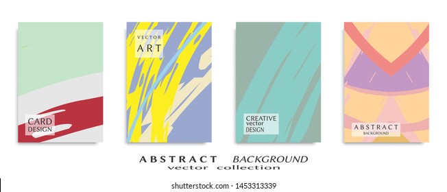 Abstract universal grunge art texture, web header template. Collage page, design for card, invitation, brochure brush strokes style, banner idea, book cover, booklet print, flyer sheet a4