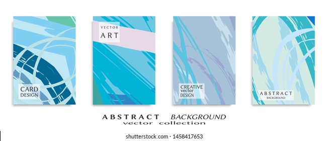 Abstract universal grunge art texture, web header template. Collage page, design for card, invitation, brochure brush strokes style, banner idea, book cover, booklet print, flyer sheet a4
