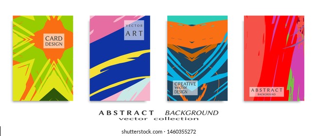 Abstract universal grunge art texture, web header template. Collage page, design for card, invitation, brochure brush strokes style, banner idea, book cover, booklet print, flyer sheet a4