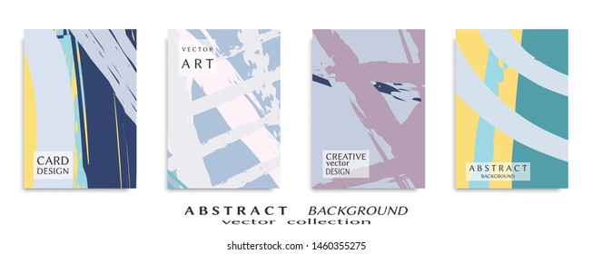 Abstract universal grunge art texture, web header template. Collage page, design for card, invitation, brochure brush strokes style, banner idea, book cover, booklet print, flyer sheet a4