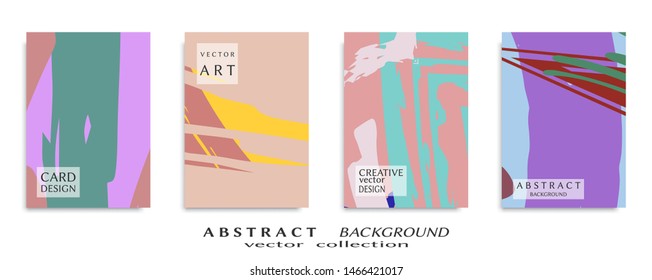 Abstract universal grunge art texture, web header template. Collage page, design for card, invitation, brochure brush strokes style, banner idea, book cover, booklet print, flyer sheet a4