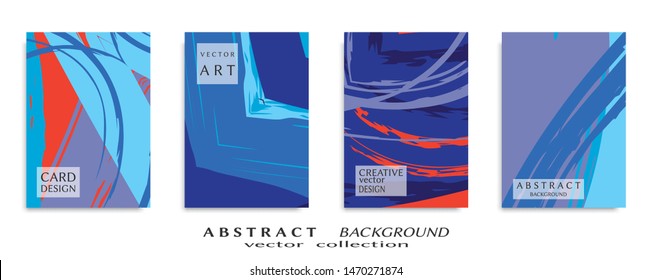 Abstract universal grunge art texture, web header template. Collage page, design for card, invitation, brochure brush strokes style, banner idea, book cover, booklet print, flyer sheet a4