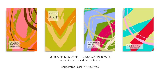 Abstract universal grunge art texture, web header template. Collage page, design for card, invitation, brochure brush strokes style, banner idea, book cover, booklet print, flyer sheet a4