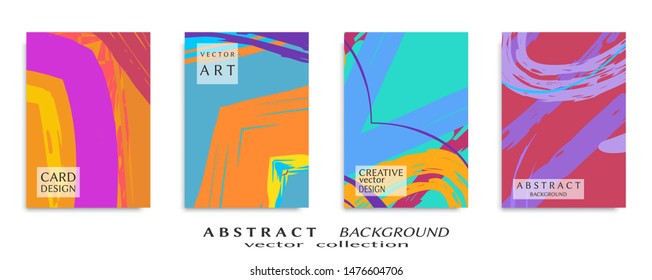 Abstract universal grunge art texture, web header template. Collage page, design for card, invitation, brochure brush strokes style, banner idea, book cover, booklet print, flyer sheet a4