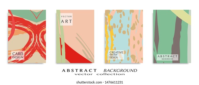 Abstract universal grunge art texture, web header template. Collage page, design for card, invitation, brochure brush strokes style, banner idea, book cover, booklet print, flyer sheet a4
