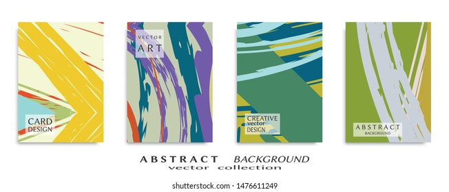 Abstract universal grunge art texture, web header template. Collage page, design for card, invitation, brochure brush strokes style, banner idea, book cover, booklet print, flyer sheet a4