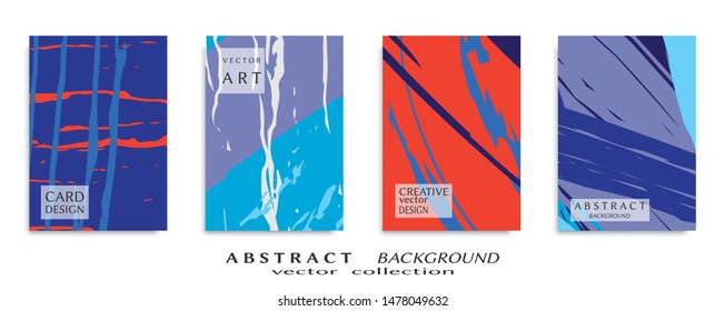 Abstract universal grunge art texture, web header template. Collage page, design for card, invitation, brochure brush strokes style, banner idea, book cover, booklet print, flyer sheet a4