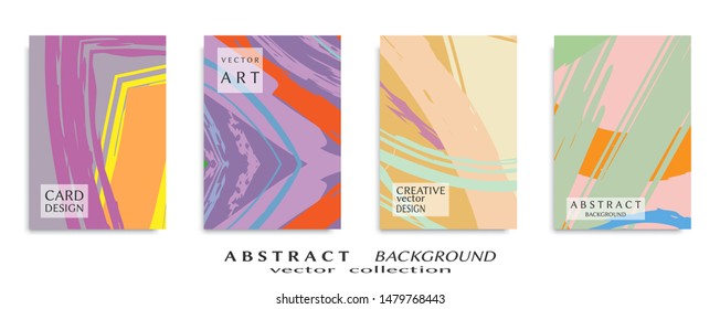Abstract universal grunge art texture, web header template. Collage page, design for card, invitation, brochure brush strokes style, banner idea, book cover, booklet print, flyer sheet a4