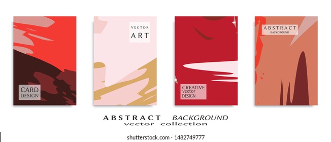Abstract universal grunge art texture, web header template. Collage page, design for card, invitation, brochure brush strokes style, banner idea, book cover, booklet print, flyer sheet a4