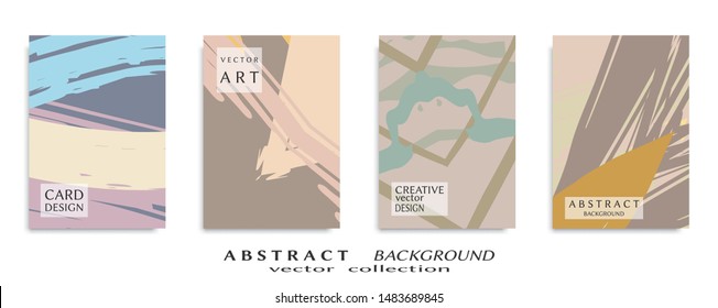 Abstract universal grunge art texture, web header template. Collage page, design for card, invitation, brochure brush strokes style, banner idea, book cover, booklet print, flyer sheet a4