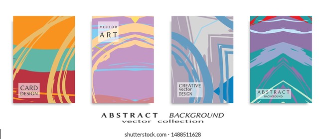 Abstract universal grunge art texture, web header template. Collage page, design for card, invitation, brochure brush strokes style, banner idea, book cover, booklet print, flyer sheet a4