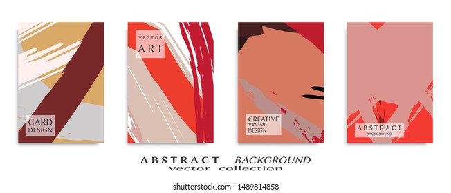 Abstract universal grunge art texture, web header template. Collage page, design for card, invitation, brochure brush strokes style, banner idea, book cover, booklet print, flyer sheet a4