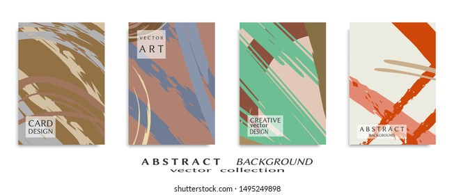 Abstract universal grunge art texture, web header template. Collage page, design for card, invitation, brochure brush strokes style, banner idea, book cover, booklet print, flyer sheet a4