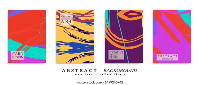 Abstract universal grunge art texture, web header template. Collage page, design for card, invitation, brochure brush strokes style, banner idea, book cover, booklet print, flyer sheet a4