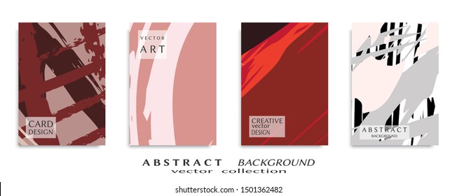 Abstract universal grunge art texture, web header template. Collage page, design for card, invitation, brochure brush strokes style, banner idea, book cover, booklet print, flyer sheet a4