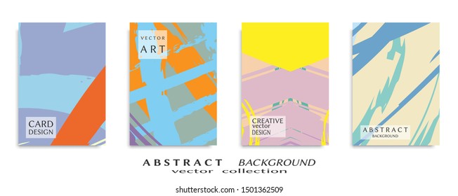 Abstract universal grunge art texture, web header template. Collage page, design for card, invitation, brochure brush strokes style, banner idea, book cover, booklet print, flyer sheet a4