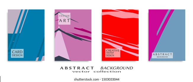 Abstract universal grunge art texture, web header template. Collage page, design for card, invitation, brochure brush strokes style, banner idea, book cover, booklet print, flyer sheet a4