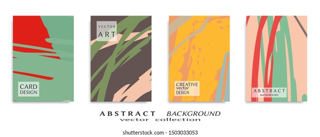 Abstract universal grunge art texture, web header template. Collage page, design for card, invitation, brochure brush strokes style, banner idea, book cover, booklet print, flyer sheet a4