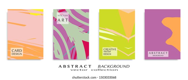 Abstract universal grunge art texture, web header template. Collage page, design for card, invitation, brochure brush strokes style, banner idea, book cover, booklet print, flyer sheet a4