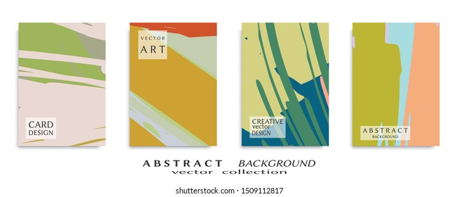 Abstract universal grunge art texture, web header template. Collage page, design for card, invitation, brochure brush strokes style, banner idea, book cover, booklet print, flyer sheet a4