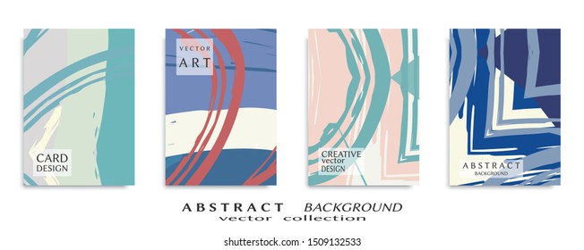Abstract universal grunge art texture, web header template. Collage page, design for card, invitation, brochure brush strokes style, banner idea, book cover, booklet print, flyer sheet a4