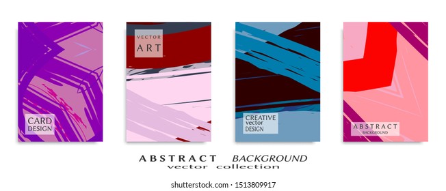 Abstract universal grunge art texture, web header template. Collage page, design for card, invitation, brochure brush strokes style, banner idea, book cover, booklet print, flyer sheet a4