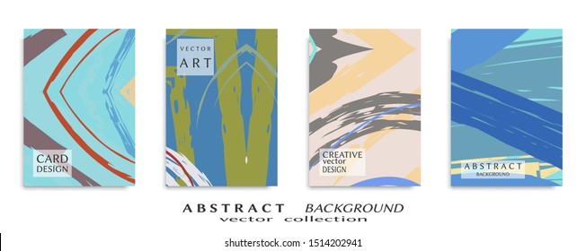 Abstract universal grunge art texture, web header template. Collage page, design for card, invitation, brochure brush strokes style, banner idea, book cover, booklet print, flyer sheet a4
