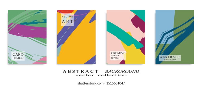 Abstract universal grunge art texture, web header template. Collage page, design for card, invitation, brochure brush strokes style, banner idea, book cover, booklet print, flyer sheet a4