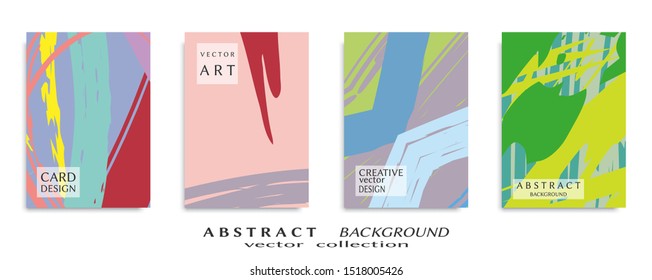 Abstract universal grunge art texture, web header template. Collage page, design for card, invitation, brochure brush strokes style, banner idea, book cover, booklet print, flyer sheet a4