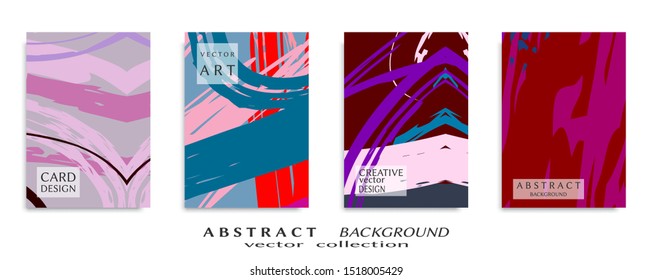 Abstract universal grunge art texture, web header template. Collage page, design for card, invitation, brochure brush strokes style, banner idea, book cover, booklet print, flyer sheet a4